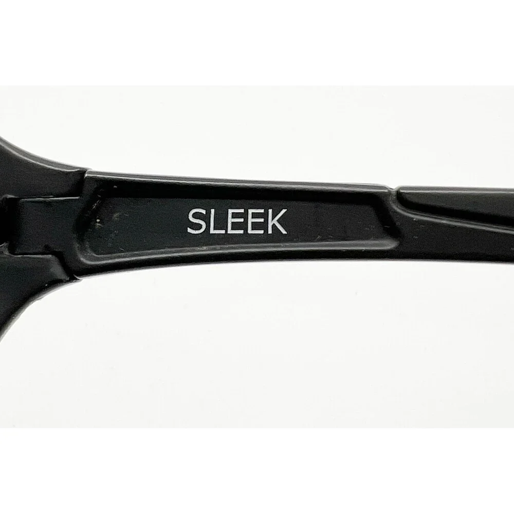 Wiley X Sleek Safety Glasses Mens Black Z87-2+ Wrap Frame Sunglasses OS